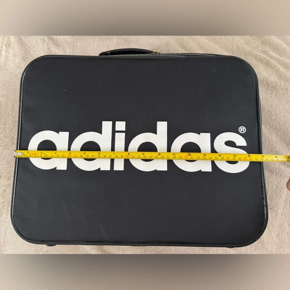 Vintage Adidas Hard Case Travel Bag — Rare West Germany Tag